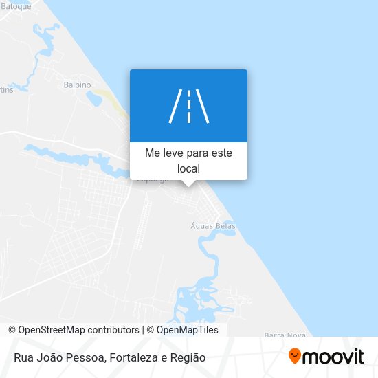 Rua João Pessoa mapa