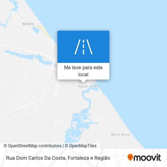 Rua Dom Carlos Da Costa mapa