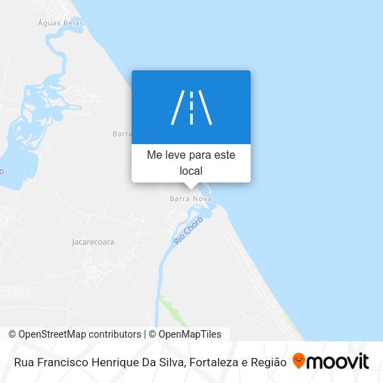 Rua Francisco Henrique Da Silva mapa
