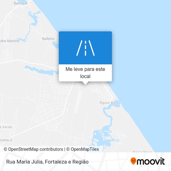 Rua Maria Julia mapa