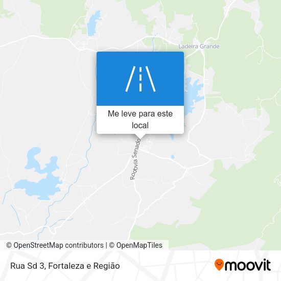 Rua Sd 3 mapa