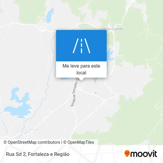 Rua Sd 2 mapa