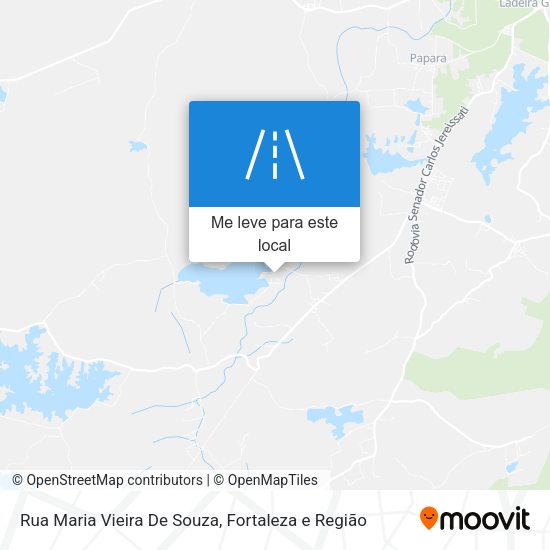 Rua Maria Vieira De Souza mapa