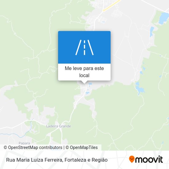 Rua Maria Luíza Ferreira mapa