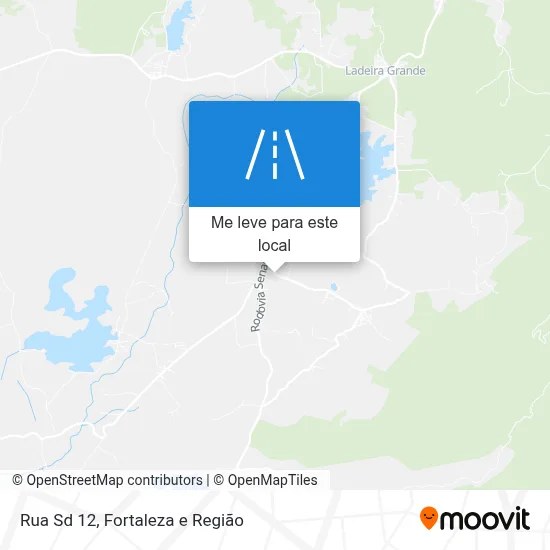 Rua Sd 12 mapa