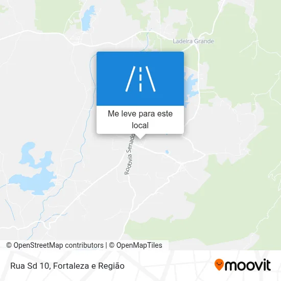 Rua Sd 10 mapa