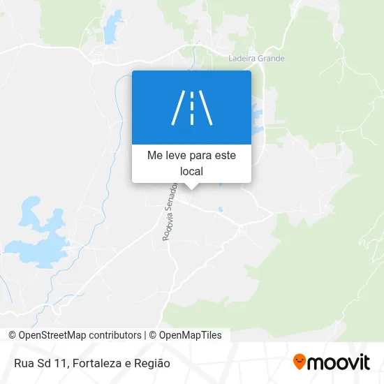 Rua Sd 11 mapa