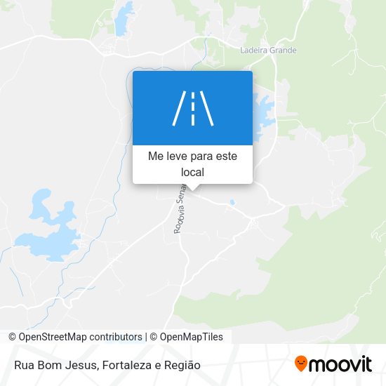 Rua Bom Jesus mapa
