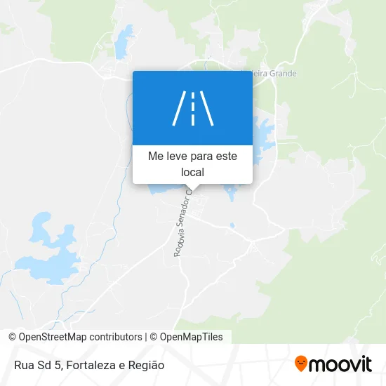 Rua Sd 5 mapa