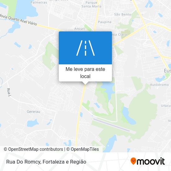 Rua Do Romcy mapa