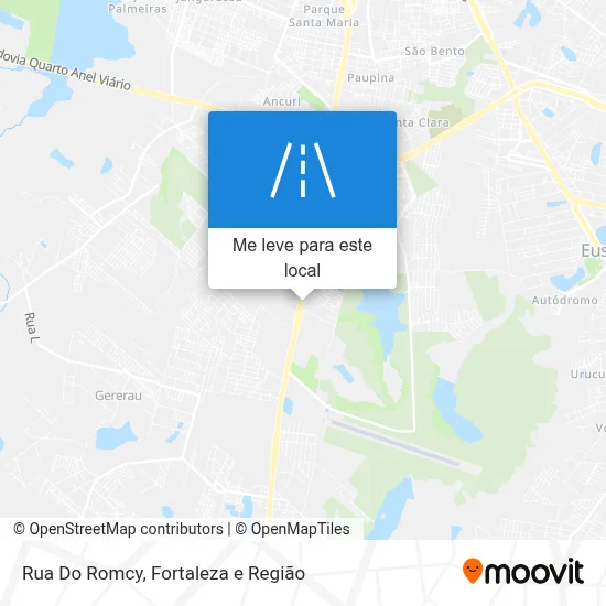 Rua Do Romcy mapa