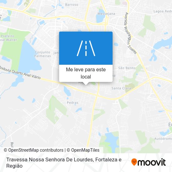 Travessa Nossa Senhora De Lourdes mapa