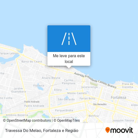 Travessa Do Melao mapa