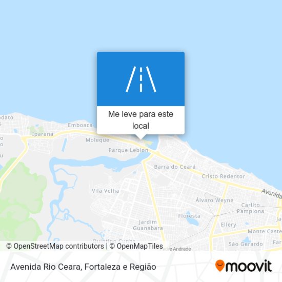 Avenida Rio Ceara mapa
