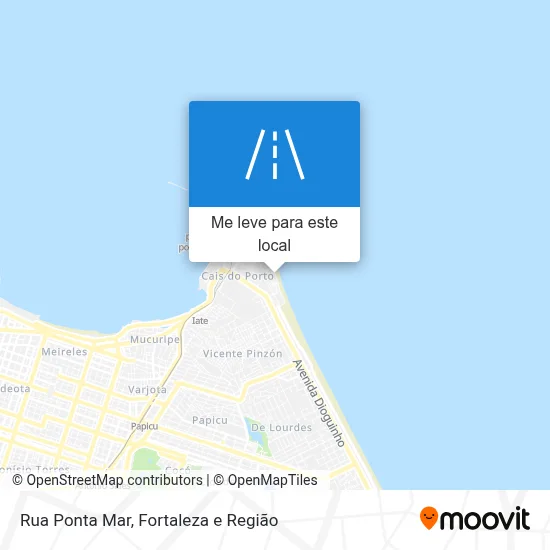 Rua Ponta Mar mapa