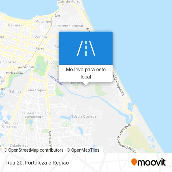 Rua 20 mapa