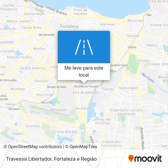 Travessa Libertador mapa