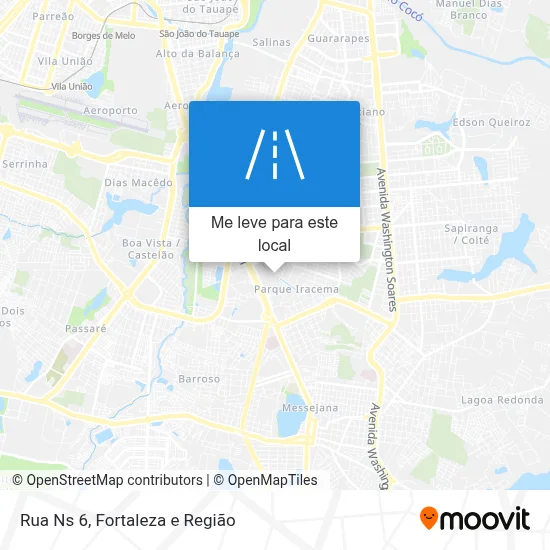 Rua Ns 6 mapa
