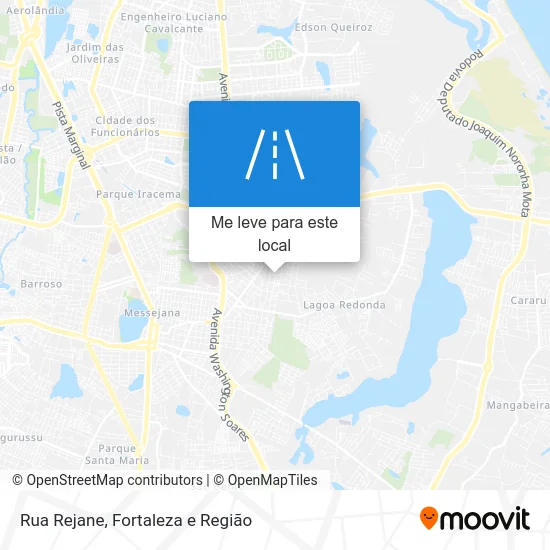 Rua Rejane mapa