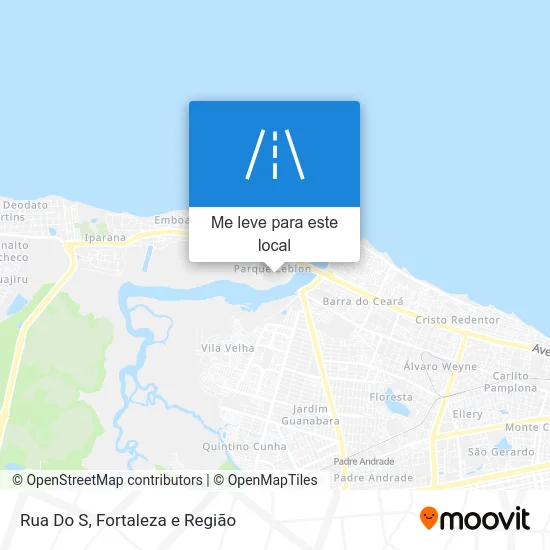 Rua Do S mapa