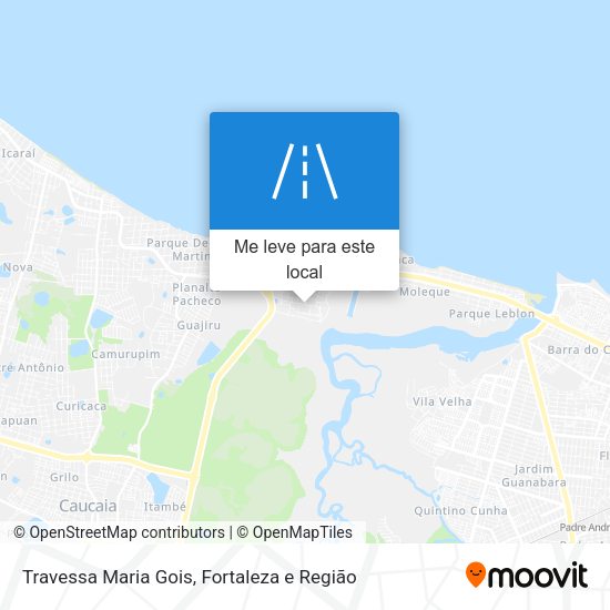 Travessa Maria Gois mapa