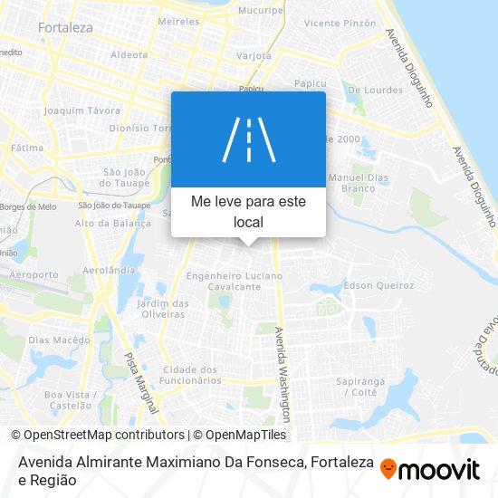 Avenida Almirante Maximiano Da Fonseca mapa