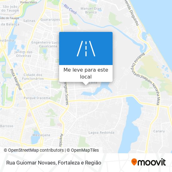 Rua Guiomar Novaes mapa