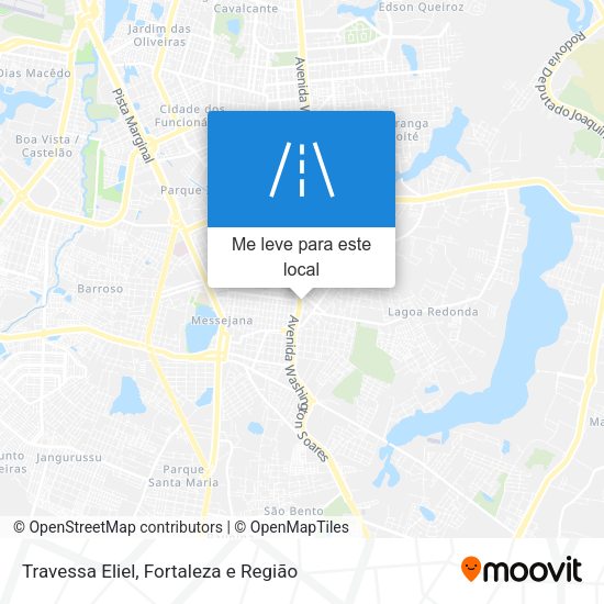 Travessa Eliel mapa