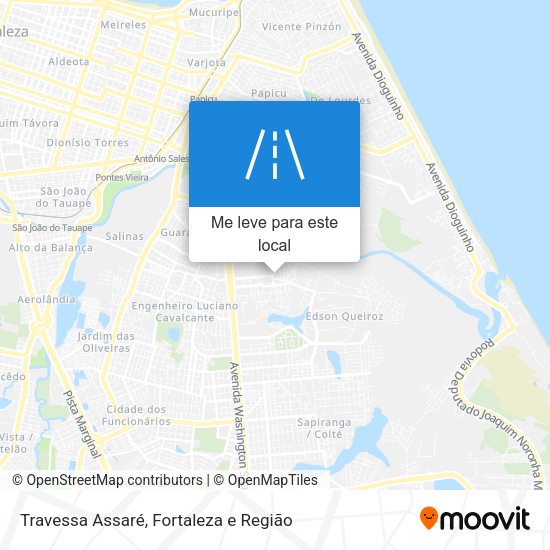 Travessa Assaré mapa
