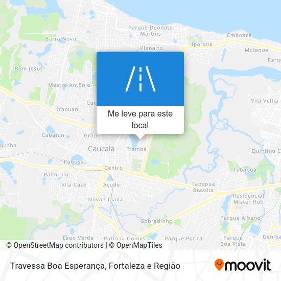 Travessa Boa Esperança mapa