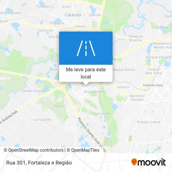 Rua 301 mapa