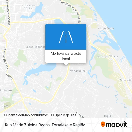 Rua Maria Zuleide Rocha mapa