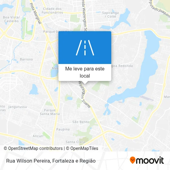 Rua Wilson Pereira mapa