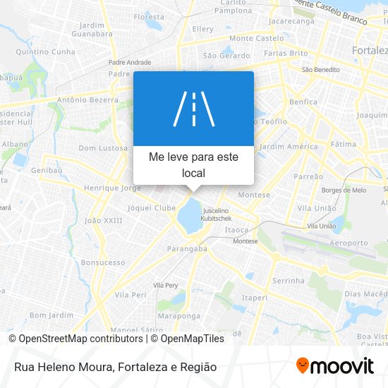 Rua Heleno Moura mapa