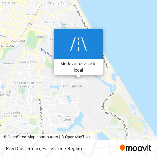 Rua Dos Jambo mapa
