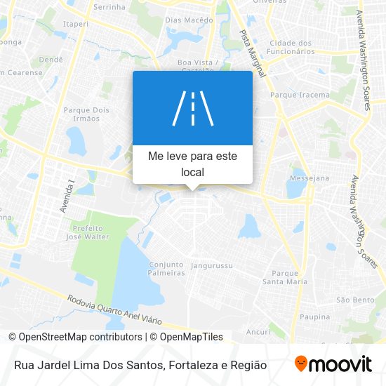 Rua Jardel Lima Dos Santos mapa