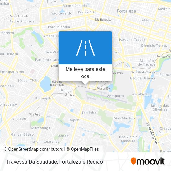 Travessa Da Saudade mapa