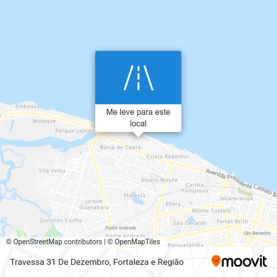 Travessa 31 De Dezembro mapa