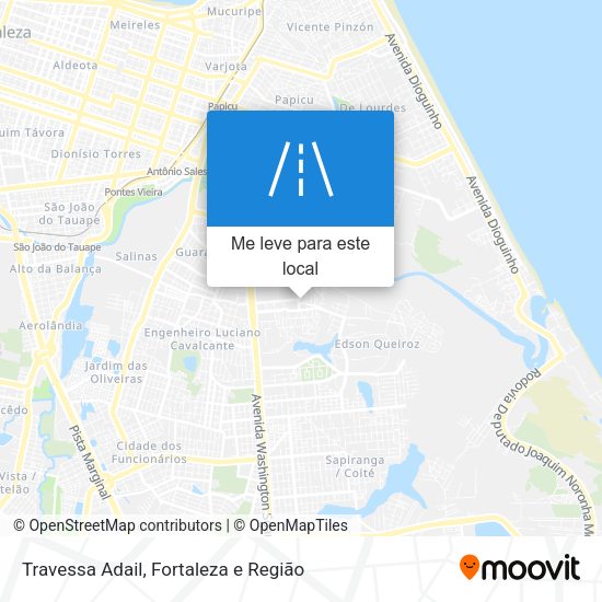 Travessa Adail mapa