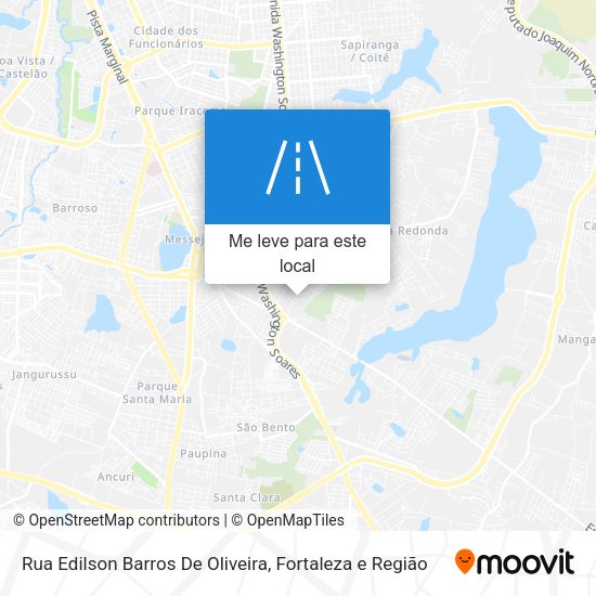 Rua Edilson Barros De Oliveira mapa
