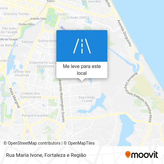 Rua Maria Ivone mapa