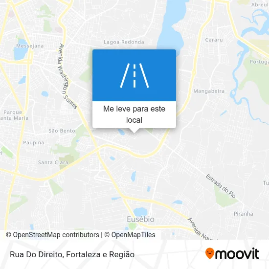 Rua Do Direito mapa