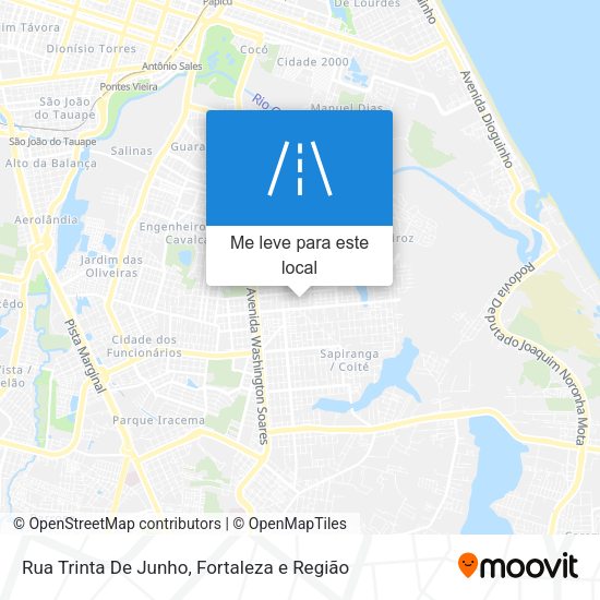 Rua Trinta De Junho mapa