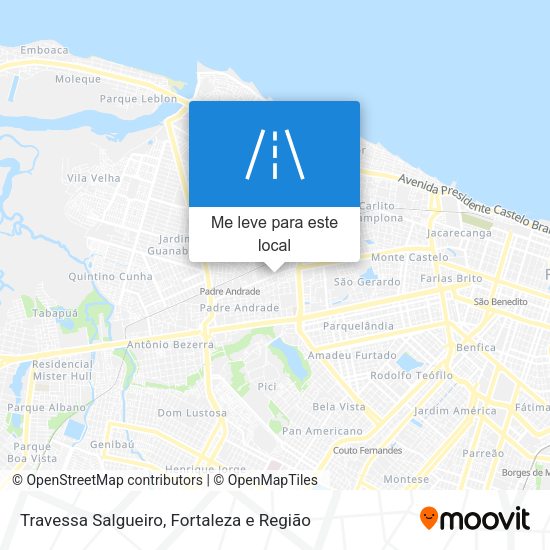 Travessa Salgueiro mapa