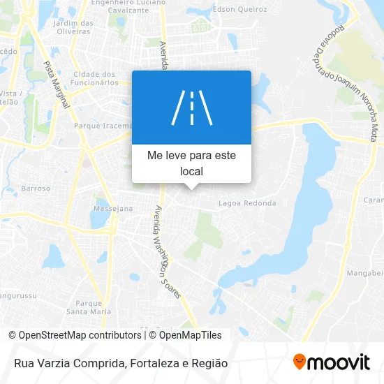 Rua Varzia Comprida mapa