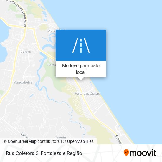Rua Coletora 2 mapa