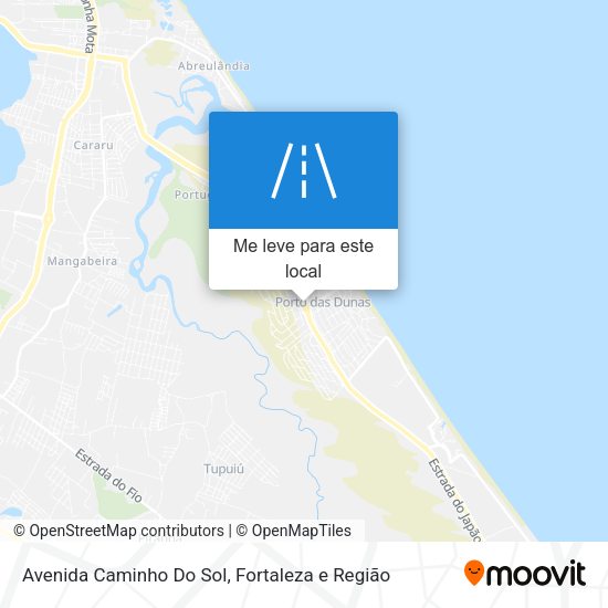 Avenida Caminho Do Sol mapa