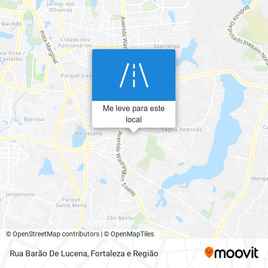 Rua Barão De Lucena mapa