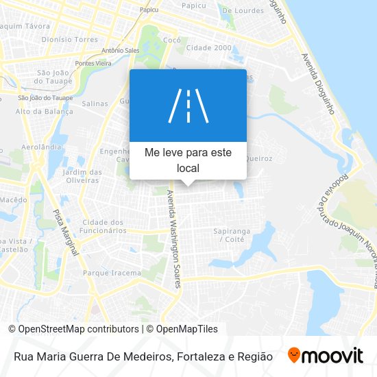 Rua Maria Guerra De Medeiros mapa