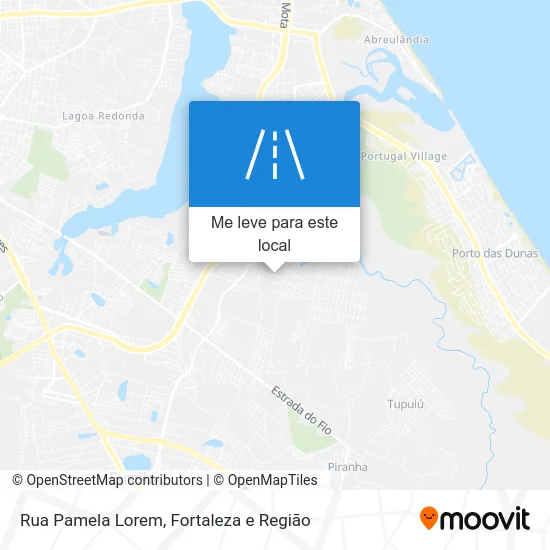 Rua Pamela Lorem mapa